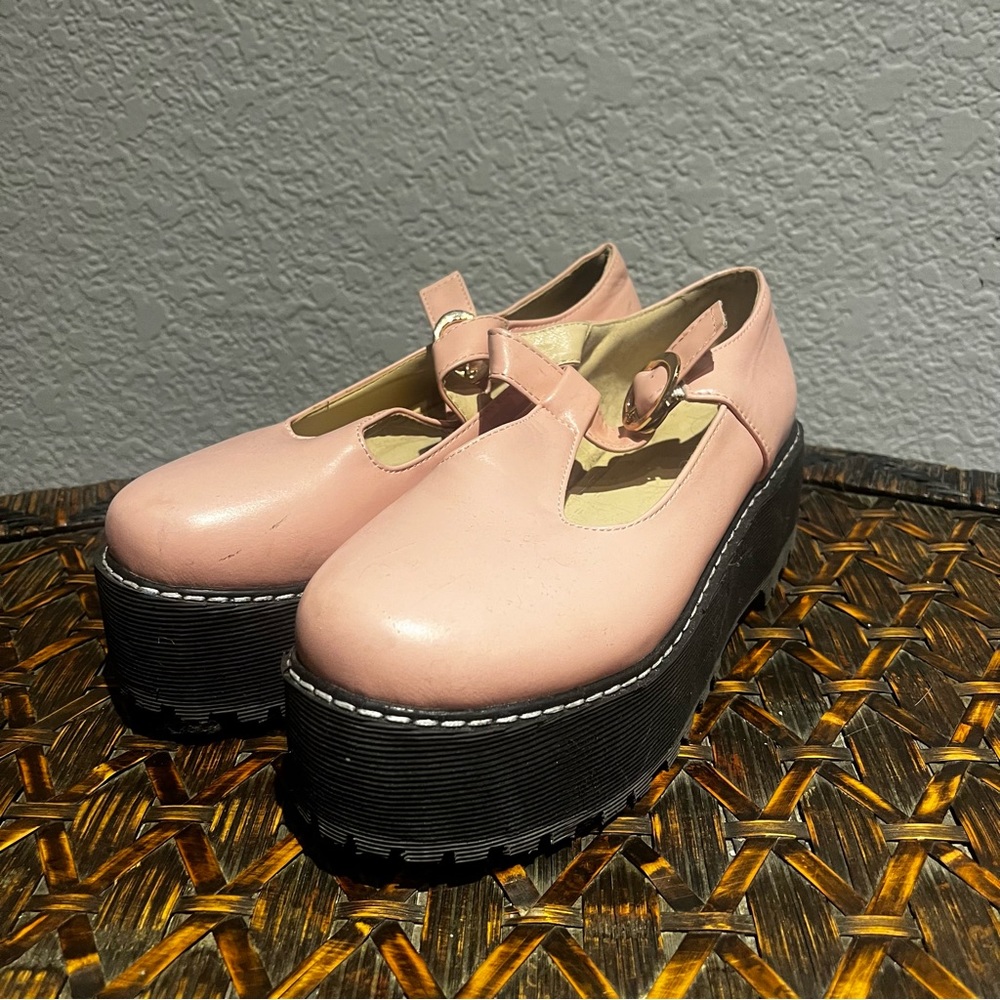 pink mary janes size 7.5 women’s